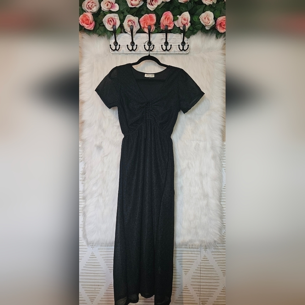 Seven Islands Classic Ruched Front Maxi Dress
